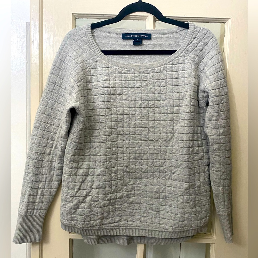 Quilted French Connection Sweatshirt